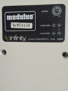 Infinity Modulus высококачественные полочные колонки (4 фото из 4)