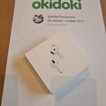 AirPods 4 - Модель A3055 относится к: AirPods 4 с активным