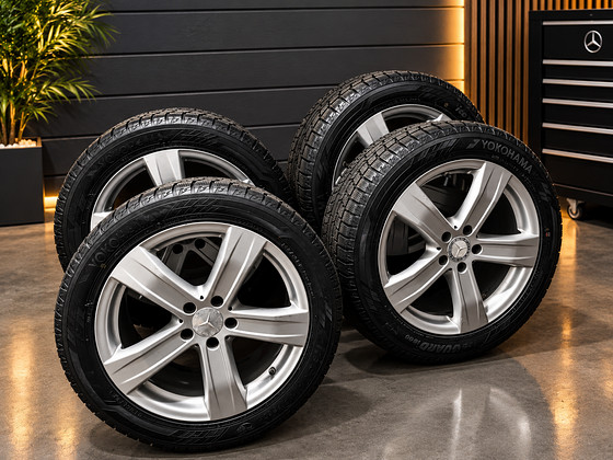 Mercedes orig. veljed R18 8.5Jx18, lamellrehvid 255x45