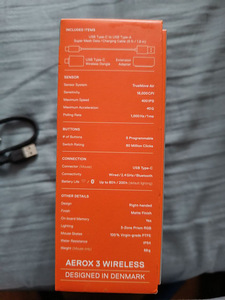 Steelseries Aerox 3 juhtmevaba hiir (1 foto / 2)