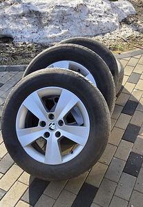 Диски + шины, Škoda, Seat, Volkswagen 5×112 R 16 (2 фото из 4)