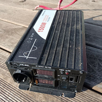 Inverter 12-220V 1000W ja 1500W puhas siinus autoelamu karavan