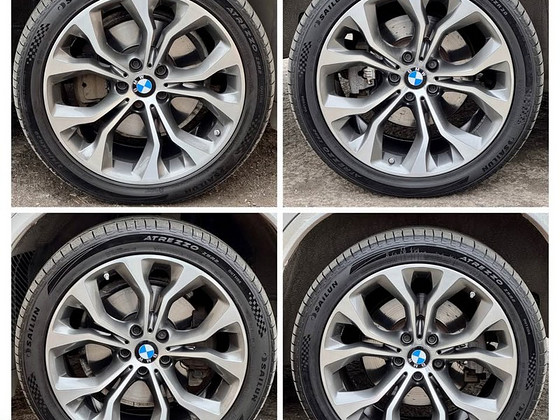 BMW стиль 451 разноширокие 20’ оригинальные диски с шинами (как новые)