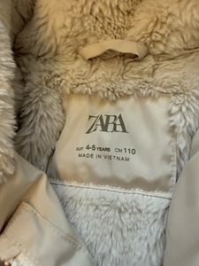 Зимняя Курта для девочки Zara (2 фото из 4)