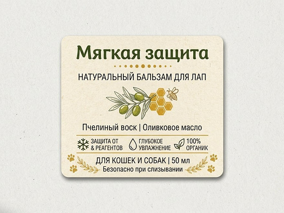Мазь-Бальзам для лапок