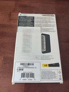 DDR4 Corsair Vengeance LPX 2x8GB 16GB 3000Mhz (4 фото из 4)