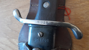 Argentina suurtükiväe mõõk m1909 (3 foto / 5)
