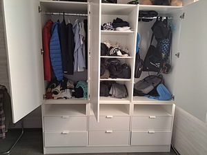 Riidekapp 180/60/200 (2 foto / 2)