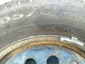 Диски + Шины pirelli R16. (4 фото из 8)