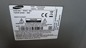 Телевизор Samsung 32" (2 фото из 2)