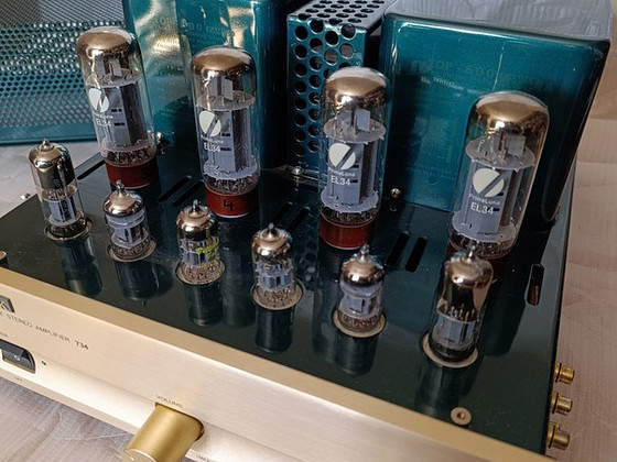 Spark 734 stereo tube ampfliter