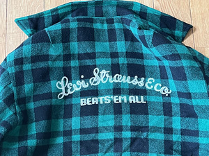 Levis /Levi Strauss Vintage "Beats'Em All" Мужская куртка X (2 фото из 8)