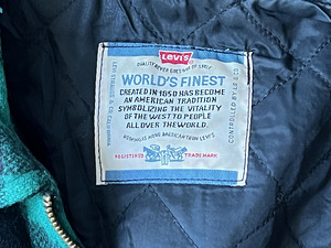 Levis /Levi Strauss Vintage "Beats'Em All" Мужская куртка X (5 фото из 8)