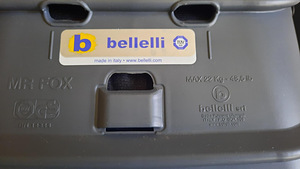 Продаю велосипедное детское кресло на багажник Bellelli (2 фото из 3)