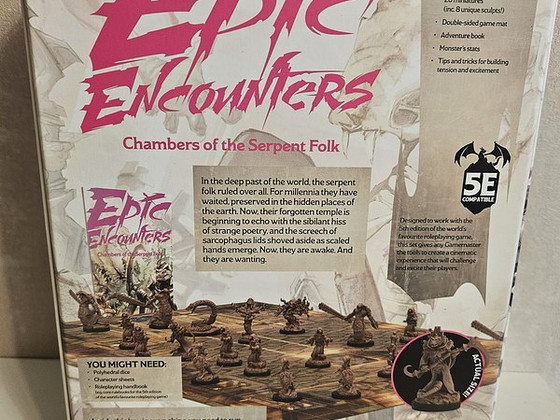 Epic Encounters:Chambers of the Serpent Folk rollimängu lisa