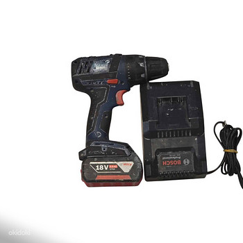 Akutrell Bosch GSB 18V-LI + 5,0Ah + Laadija