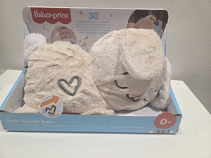 Новый успокаивающий плюшевый кролик Fisher Price (1 фото из 3)