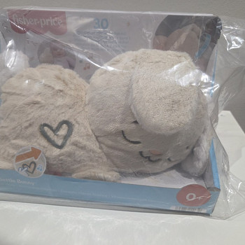 Новый успокаивающий плюшевый кролик Fisher Price