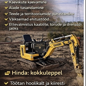 EKSKAVATOORI TEENUSED