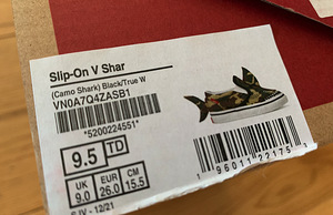 Vans Slip On Camo Shark 26 (4 фото из 4)