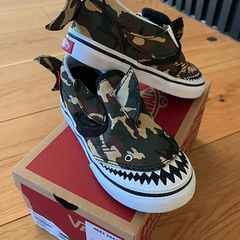 Vans Slip On Camo Shark 26