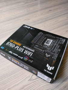 ASUS TUF GAMING B760-PLUS WIFI LGA1700 DDR5 Motherboard (1 foto / 1)