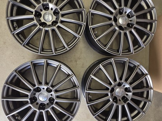 Audi A6 C8 5x112 18" AEZ Steam Graphite + TPMS