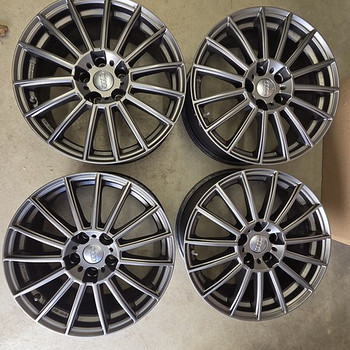 Audi A6 C8 5x112 18" AEZ Steam Graphite + TPMS
