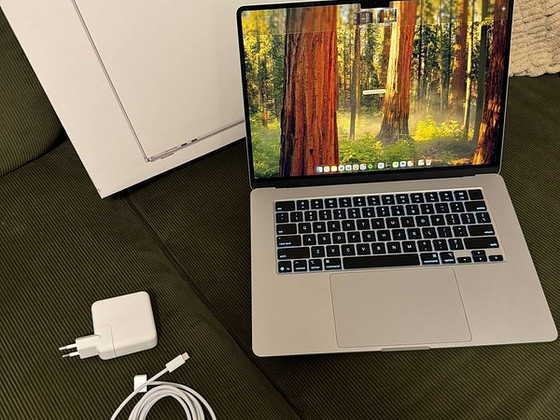 MacBook Air M4 15.3 16 ГБ 256 ГБ Silver