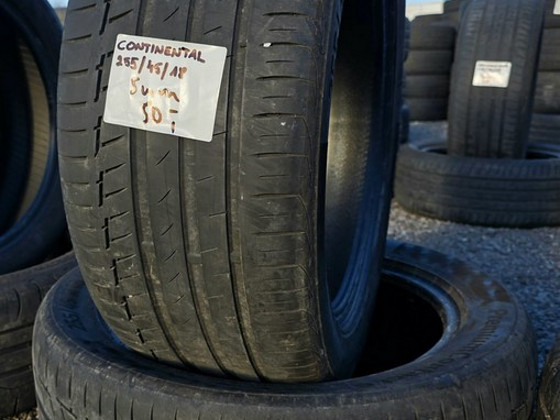 Шины R18 255 45 18 Continental 2шт 5мм