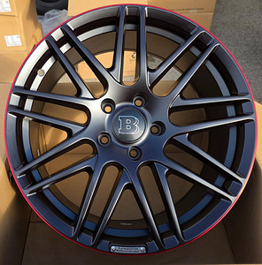 R20 veljed MB 5x130 MB G Class Half Matt+Red Lip (BRABUS) (1 foto / 4)