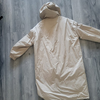 Soojustatud parka-mantel
