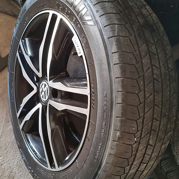 Оригинальные литые диски Vw Multivan T5 5×120R17 с шинами