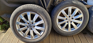 Оригинальные диски Honda CR-V R18, летние шины Bridgestone A (3 фото из 8)