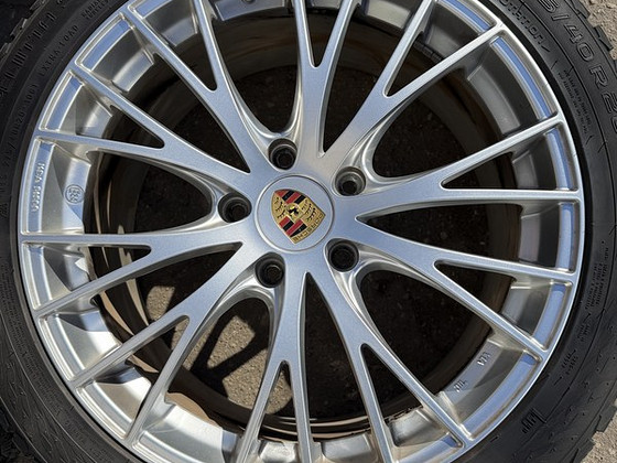 20" диски Porsche Panamera 5x130 + шипованные шины 9мм