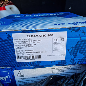 Сварочная проволока Elgamatic 100 (2 фото из 2)