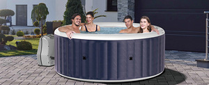 Надувное джакузи Phuket Blue Laser Rattan, 4-6 персон (2 фото из 7)
