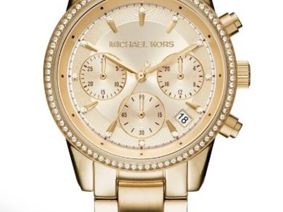 Золотые часы Michael Kors