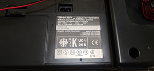 Sharp WF-930H(BK) X-BASS (6 фото из 7)