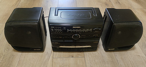Sharp WF-930H(BK) X-BASS (3 фото из 7)
