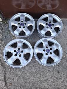 SAAB veljed. 16-tollised. 4 tk. 5×110. (1 foto / 1)