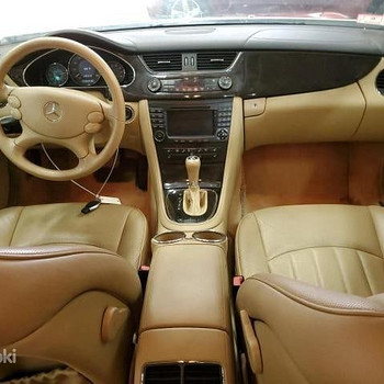 CLS W219 beež interjöör