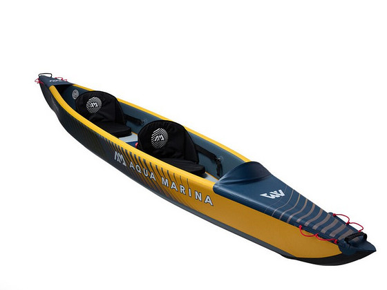 Kahekohaline täispuhutav kajakk Aqua Marina Tomahawk 440x78