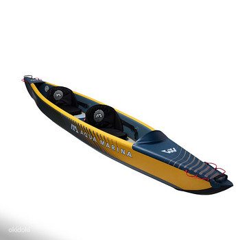 Kahekohaline täispuhutav kajakk Aqua Marina Tomahawk 440x78