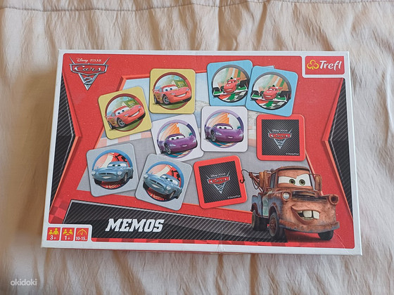 Настольная игра Disney Cars 2 "Мемо"