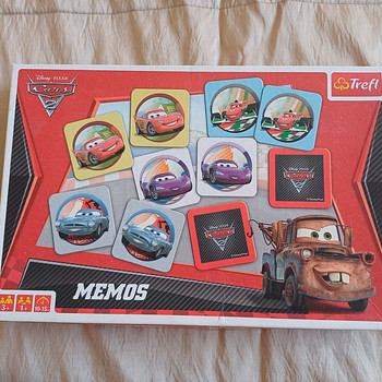 Disney Cars 2 memo lauamäng