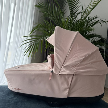 Cybex люлька для коляски peach pink