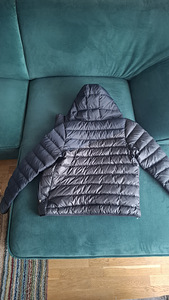 Stiilne must kevad/sügis jope / kerge jope, slim fit, o (4 foto / 5)