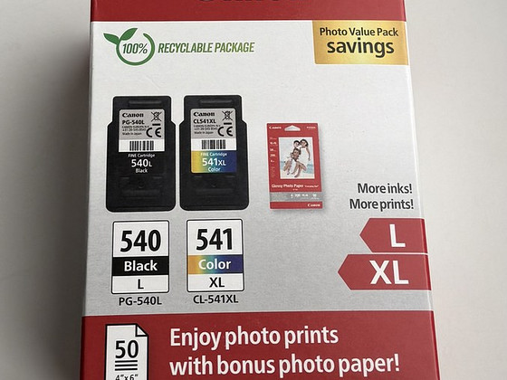 Canon PACK PG-540L / CL-541XL