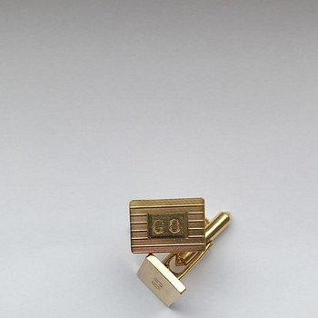 Запонки из золота 14K